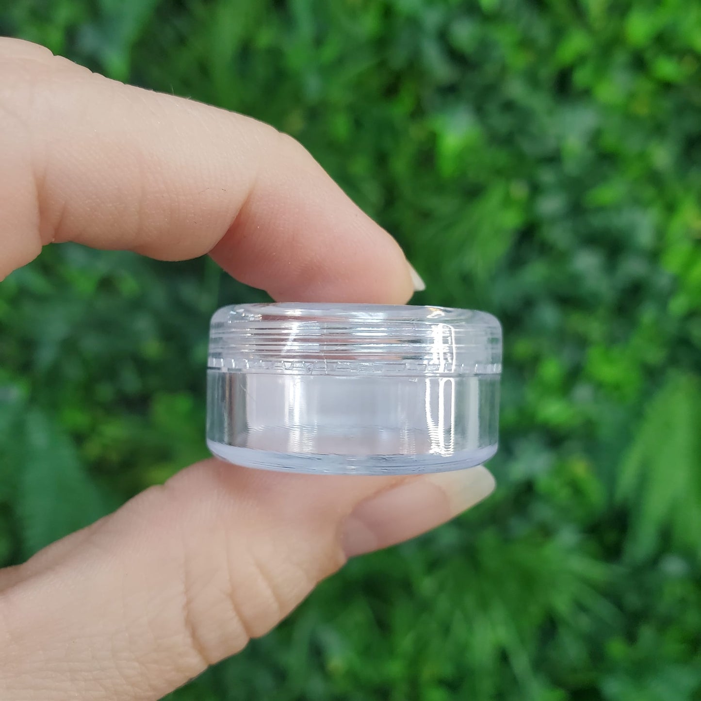 theMUAproject Sampling Jar with Flat Threaded Cap Clear 29354