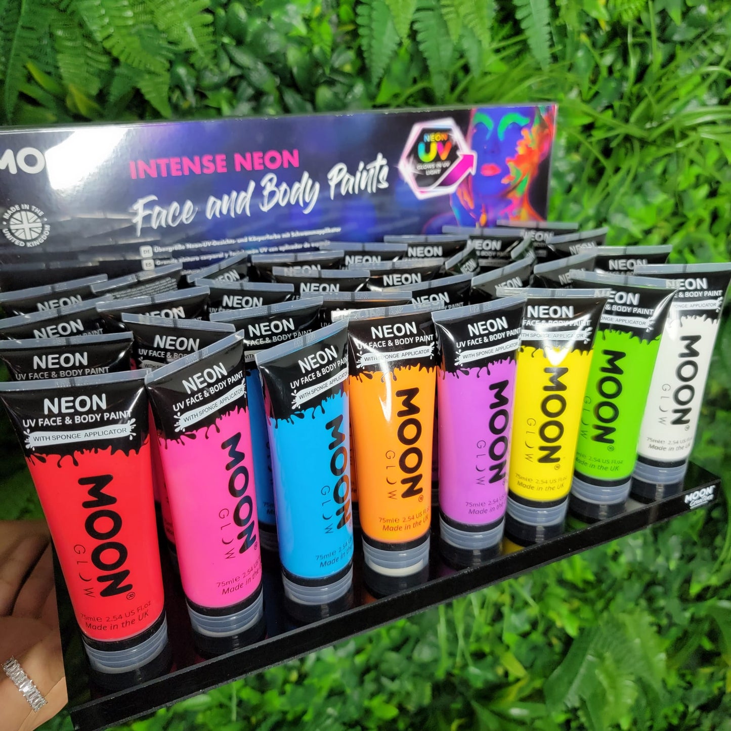 Moon Glow Neon Uv Face & Body Paint W/applicator, 75ml