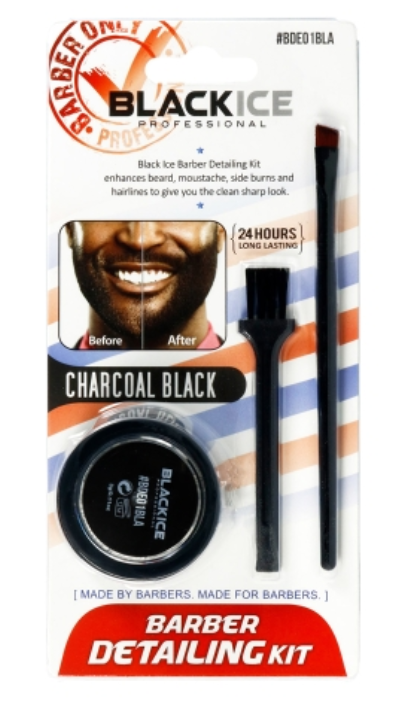 Black Ice Barber Detailing Kit Black #BDE01BLA
