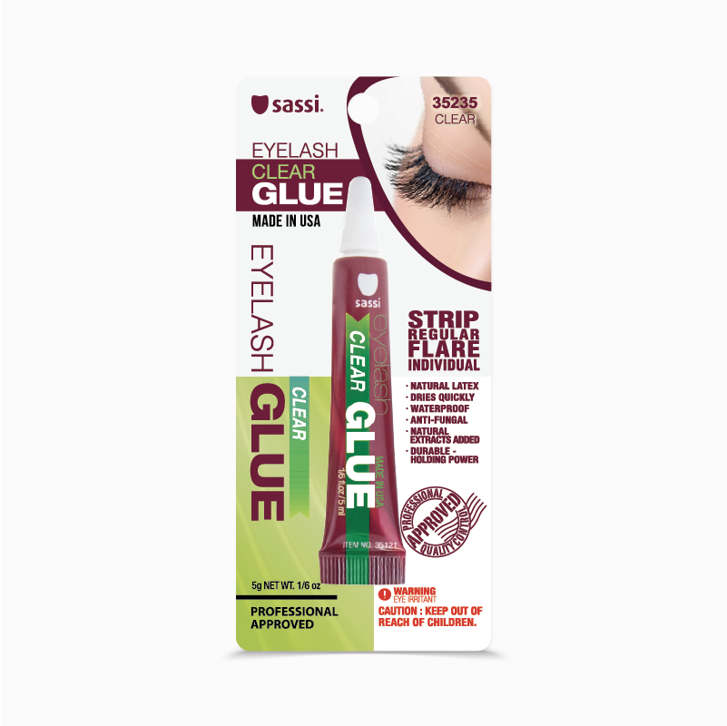Sassi Eyelash Glue Clear 5g 35235 The Make Up Artist Project