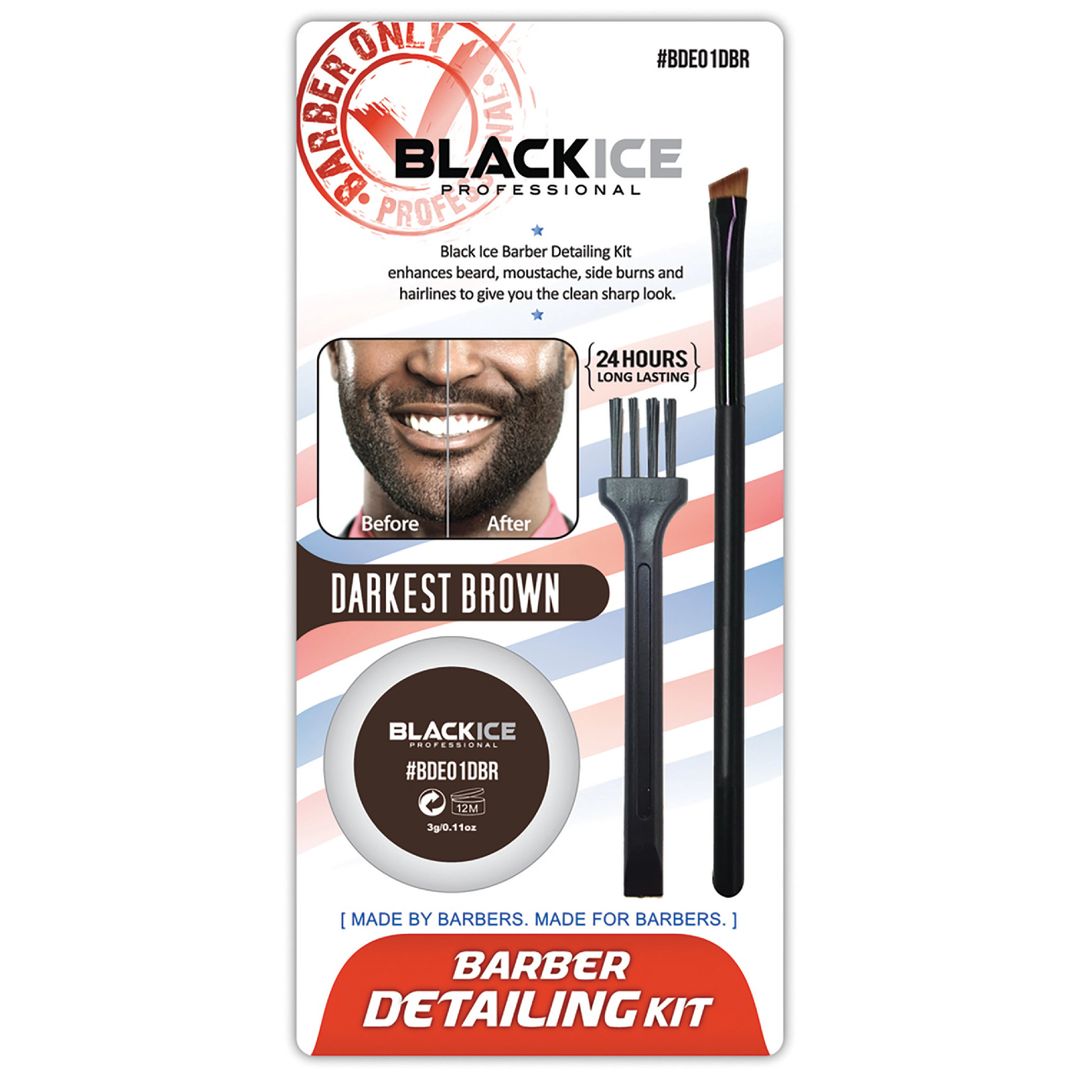 Black Ice Barber Detailing Kit Black #BDE01DBR