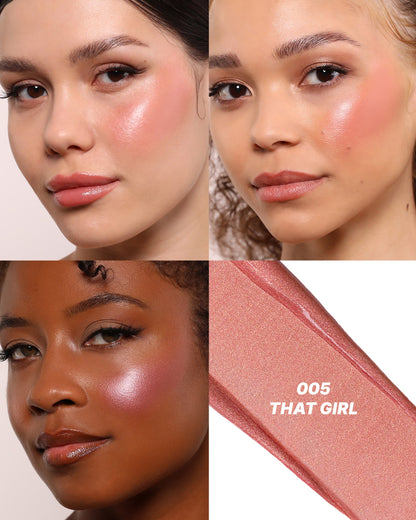 Moira Love Steady Shimmer Liquid Blush
