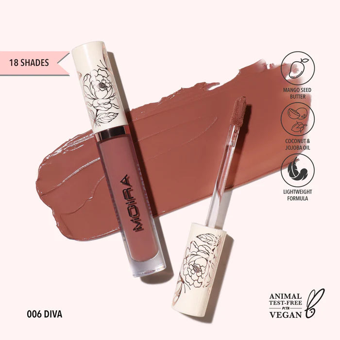 Moira Lip Plush Cream Lipstick