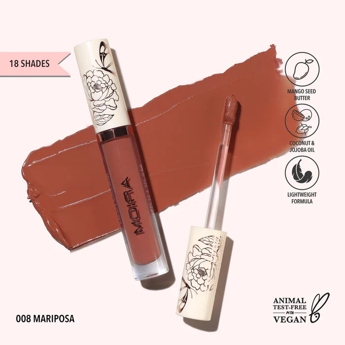 Moira Lip Plush Cream Lipstick