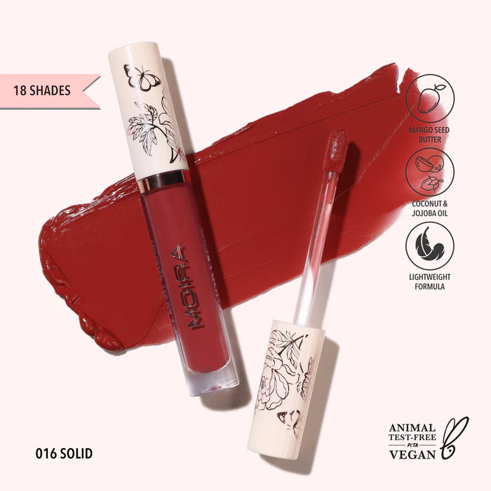 Moira Lip Plush Cream Lipstick