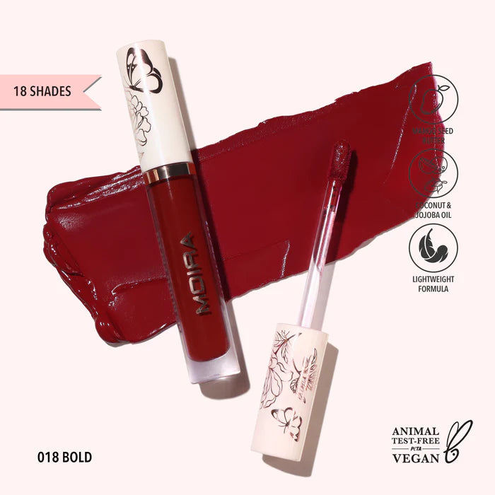 Moira Lip Plush Cream Lipstick