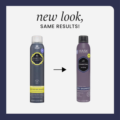 Hask Dry Shampoo - Charcoal & Citrus Purifying Oil Control 4.3oz