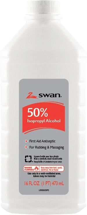 Swan 50% Isopropyl Alcohol