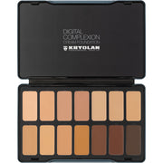 Kryolan Digital Complexion Cream Foundation Palette 14 Colors