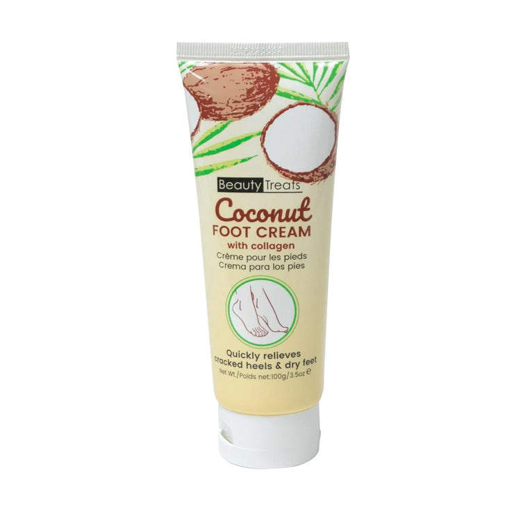 Beauty Treats Coconut Foot Cream with Collagen