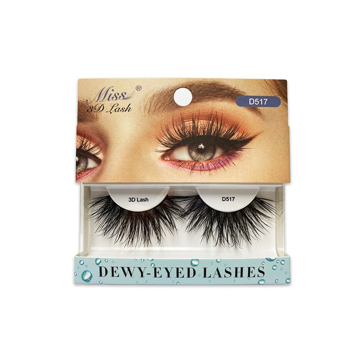 Miss Lashes 3D Dewy-Eyed Lashes - D517