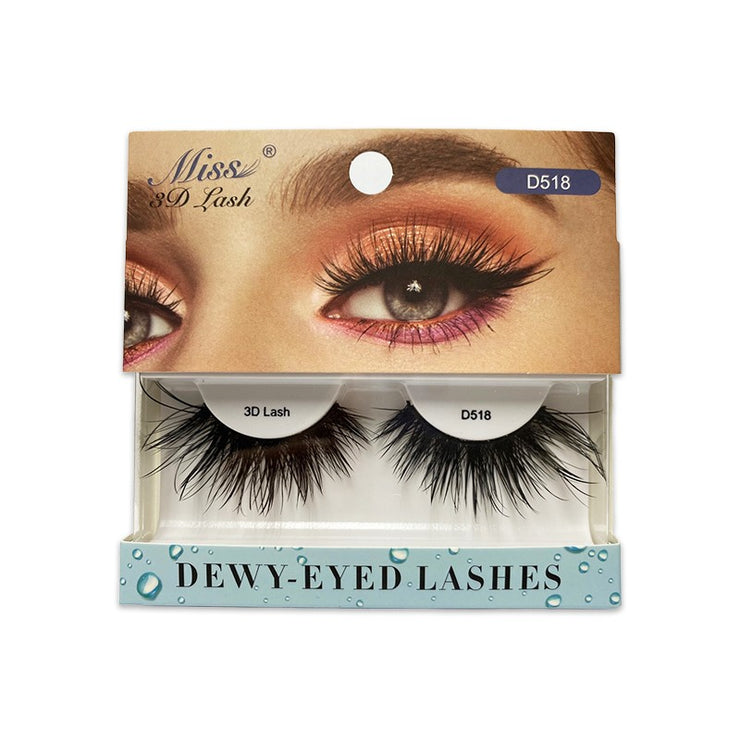 Miss Lashes 3D Dewy-Eyed Lashes - D518