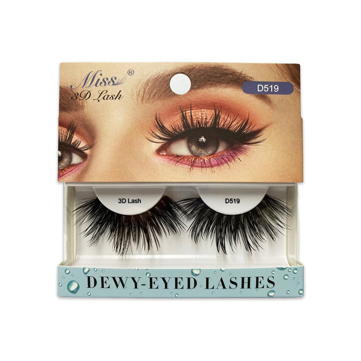 Miss Lashes 3D Dewy-Eyed Lashes - D519