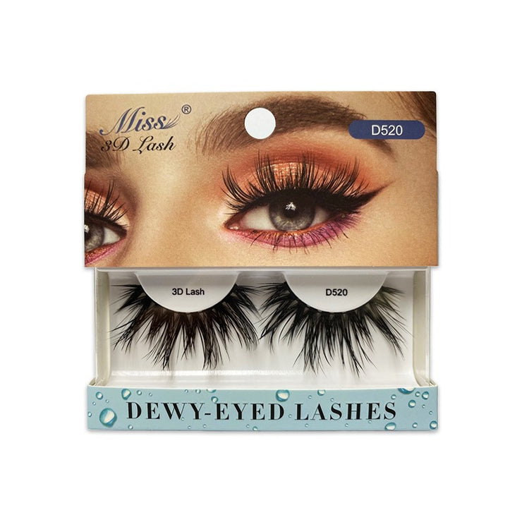 Miss Lashes 3D Dewy-Eyed Lashes - D520