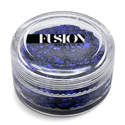 Fusion Body Art Glitter Cream PURPLE NIGHT 10mL