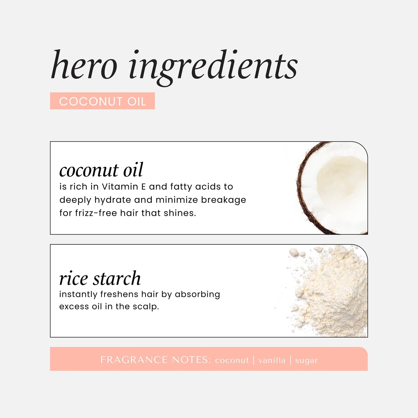Hask Dry Shampoo - Coconut Oil 4.3oz