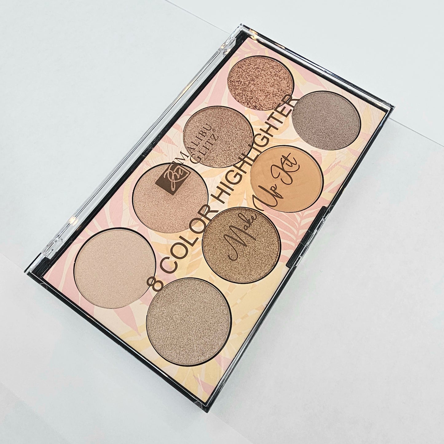 Malibu Glitz 8 Color Highlighter Palette