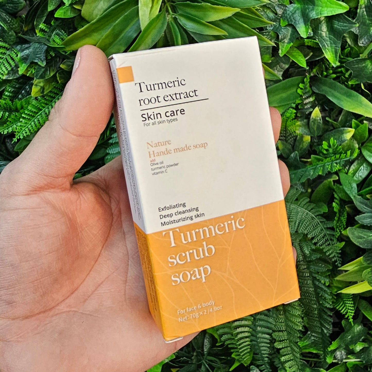 Turmeric Root Extract Scrub Soap
