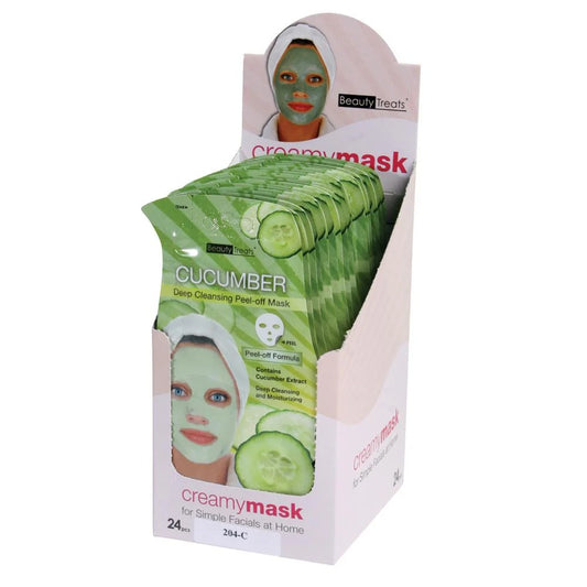 Beauty Treats Cucumber Deep Cleansing Peel-Off Mask