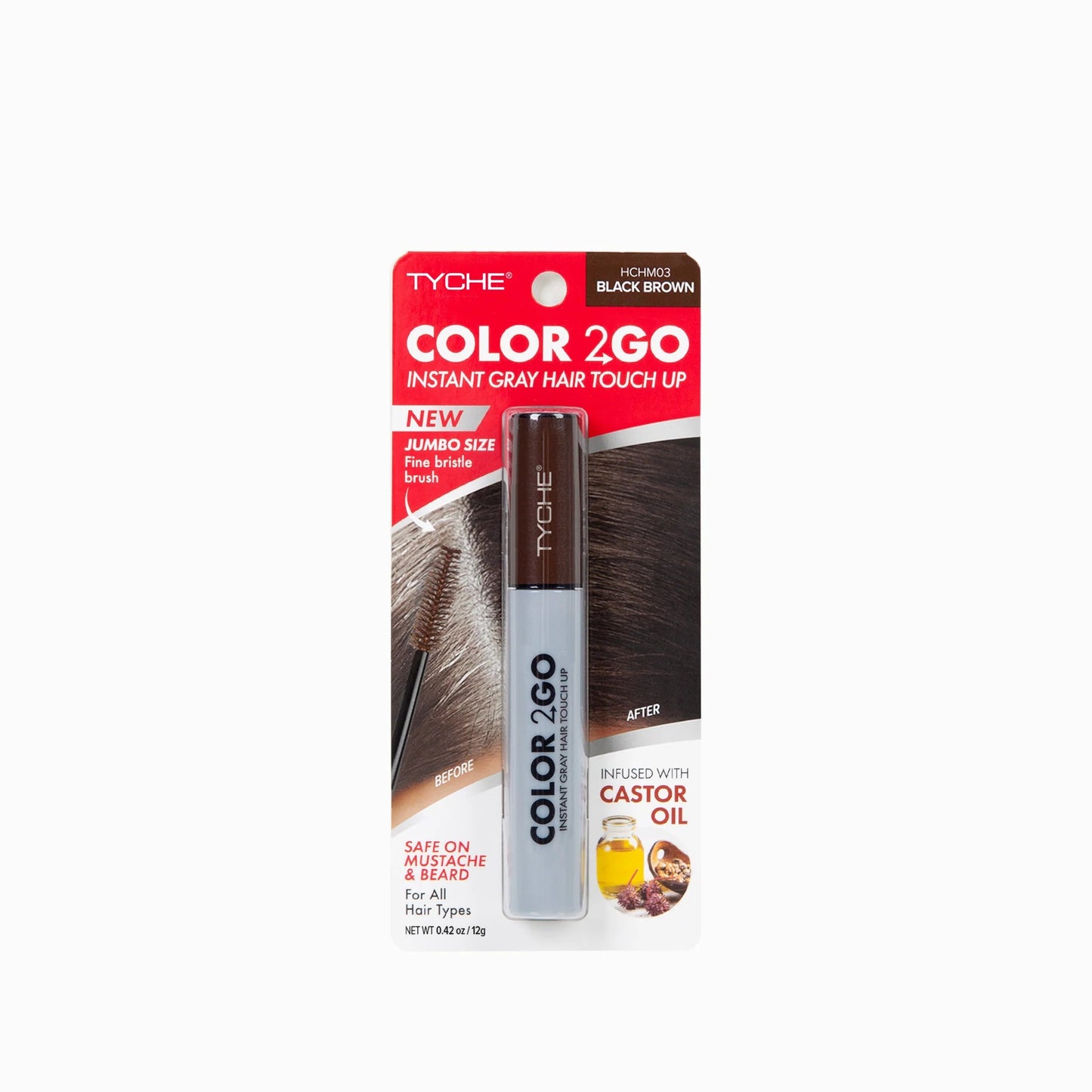 Tyche Color 2 Go - Instant Root Touch Up Hair Mascara
