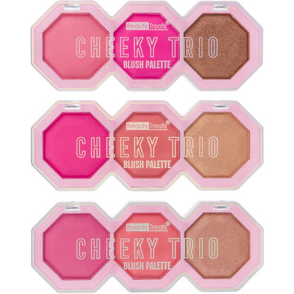 Beauty Treats Mini Cheeky Blush Trio Palette