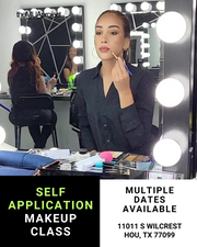 Self Application Makeup Class - August 15 from 5-8pm