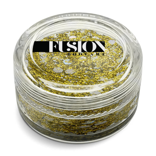 Fusion Body Art Glitter Cream GOLDEN RAYS 10mL