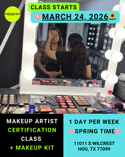Fundamentals of Makeup Program + 2 BONUS CLASSES! 💐SPRING CLASS