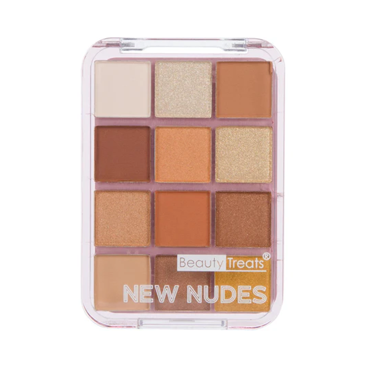 Beauty Treats New Nudes 12 Color Eyeshadow Palette
