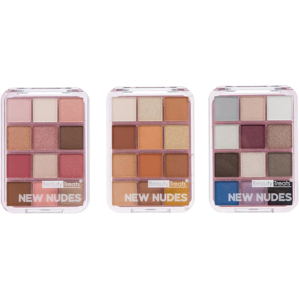 Beauty Treats New Nudes 12 Color Eyeshadow Palette