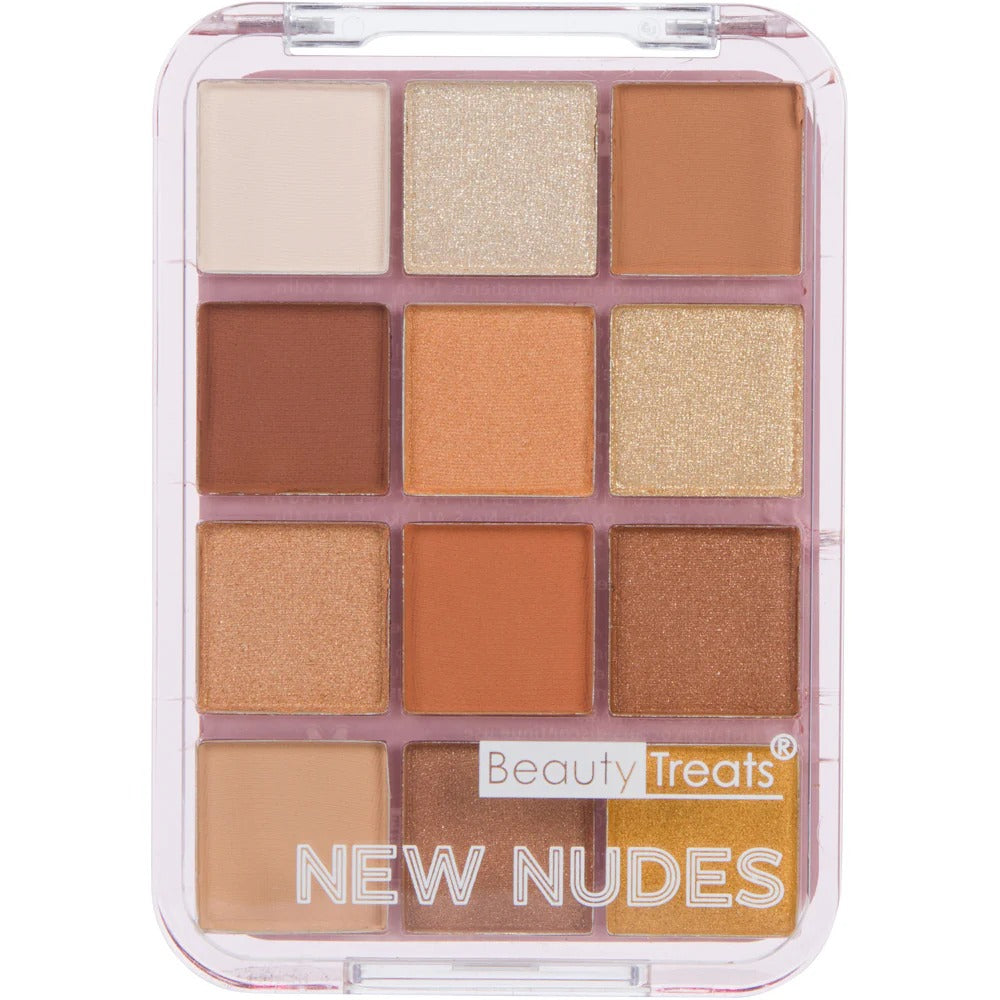 Beauty Treats New Nudes 12 Color Eyeshadow Palette