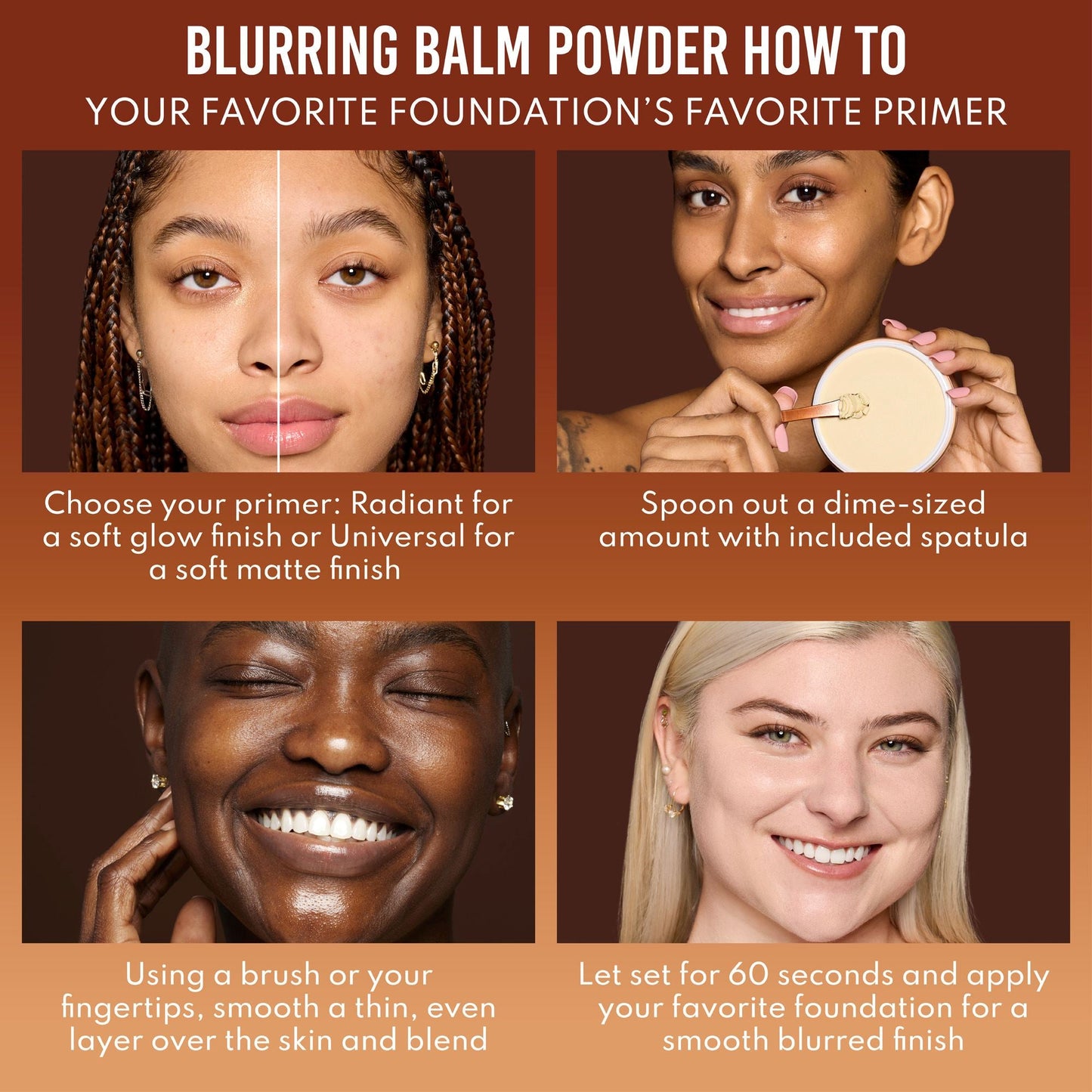 Yummy Skin Blurring Balm Powder - Shade: Radiant - Colorless/ Translucent with Soft Gold Pearl