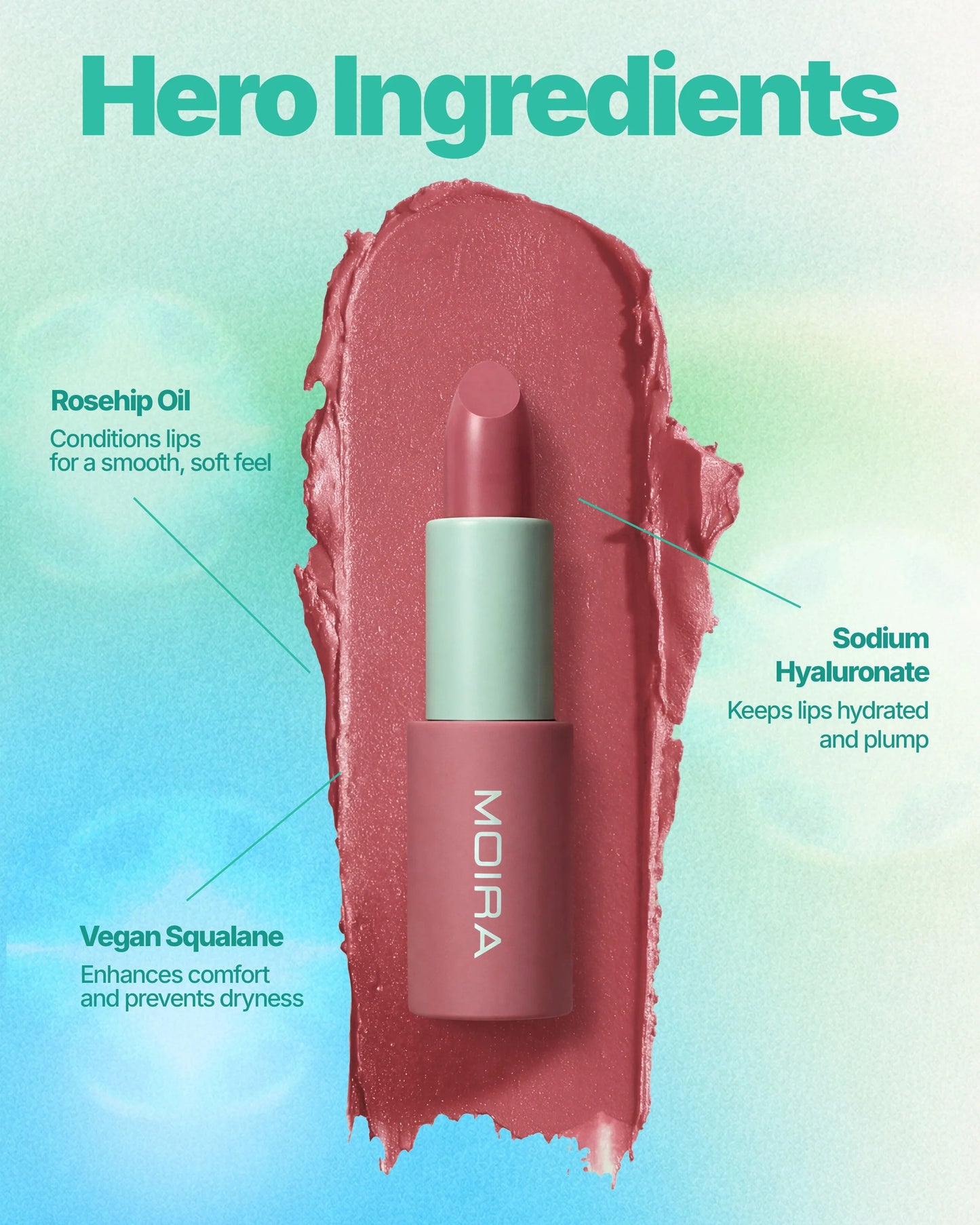 Moira Angel Satin Lipstick