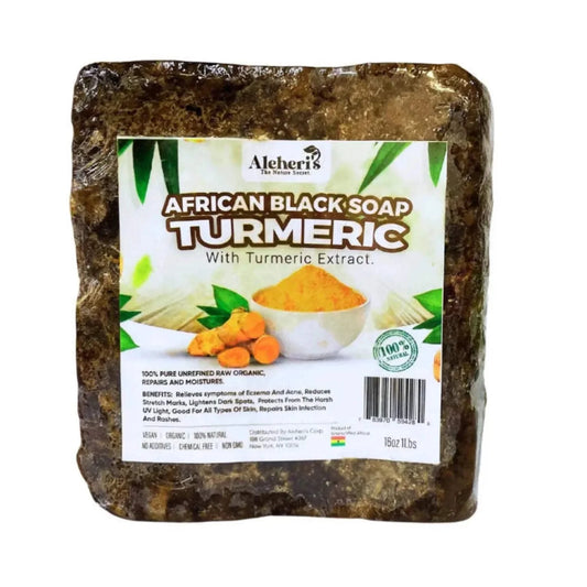 Aleheri's African Black Soap Tumeric