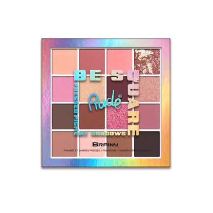 Be Square Pressed Pigments & Shadows Palette