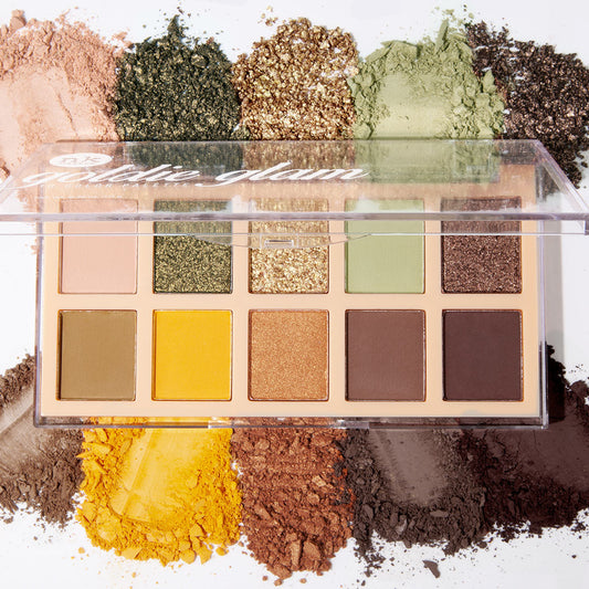 Nicka K Goldie Glam 10 Color Palette ES1002