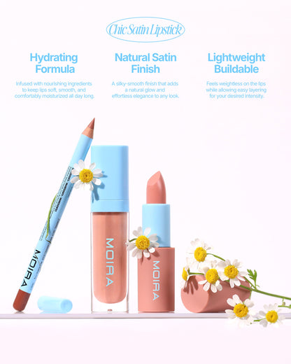 Moira Chic Satin Lipstick