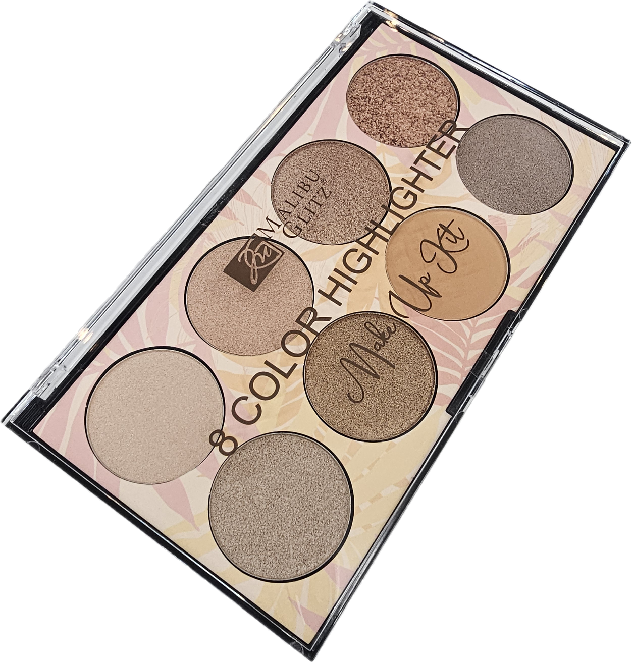 Malibu Glitz 8 Color Highlighter Palette