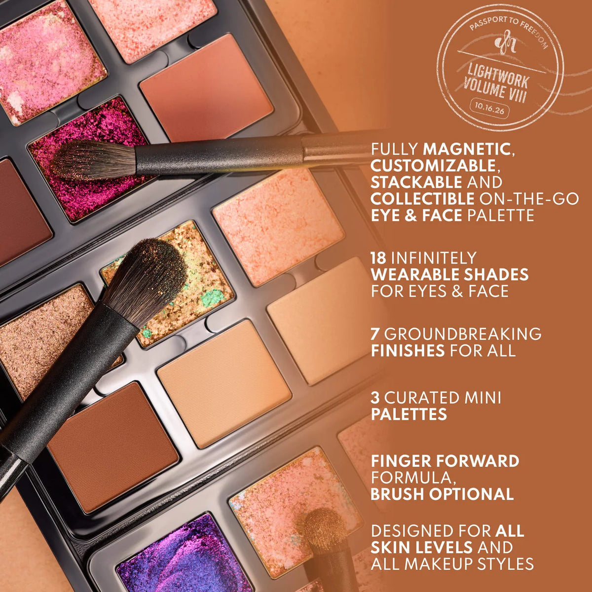Danessa Myricks Beauty LIGHTWORK VIII Freedom Makeup Palette