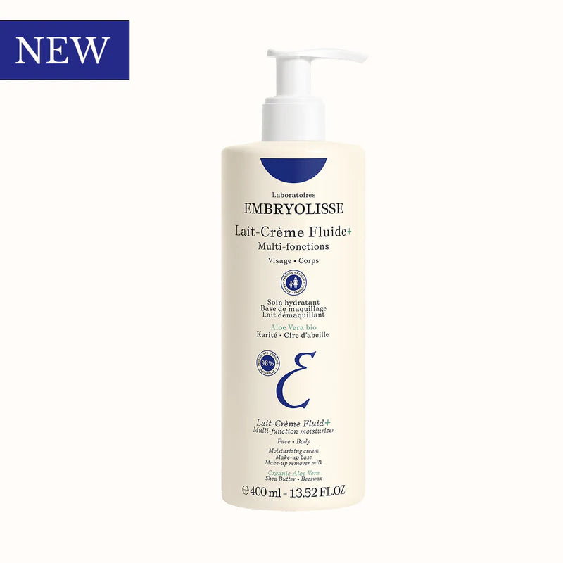 Embryolisse Lait Creme Fluide + Aloe Vera Face & Body Pump 2.54 oz