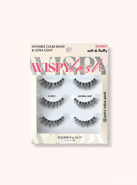 Poppy & Ivy - Wispy Lashes Pack - 3 Pair