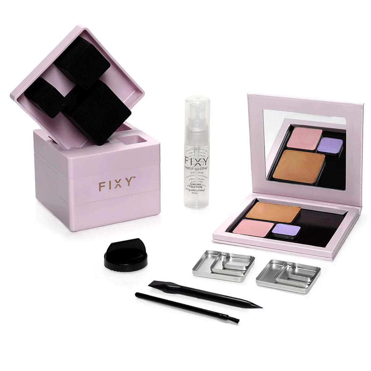 FIXY Broken Makeup Repair Kit & Makeup Blender Square