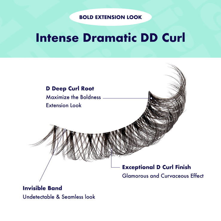 I Envy Flicked DD Curl Lashes - IFK07