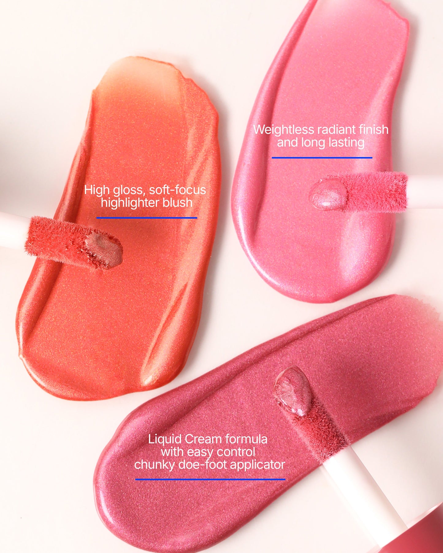 Moira Love Steady Shimmer Liquid Blush
