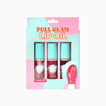 Nicka K Full Glam Lip Oil Set