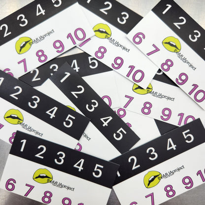 Booth Rental Makeup Artist Appointment Card