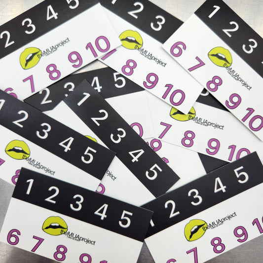 Booth Rental Makeup Artist Appointment Card