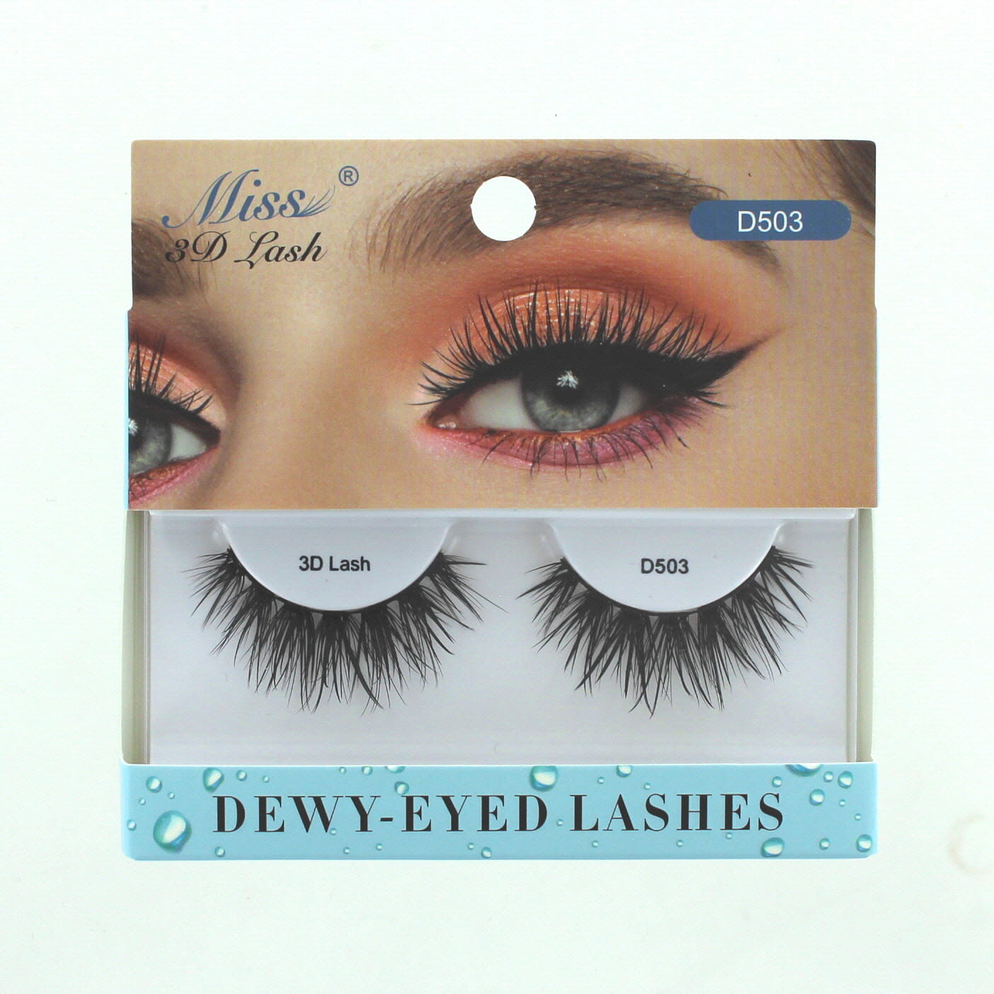Miss Lashes 3D Dewy-Eyed Lashes - D503 – The Make-Up Artist Project