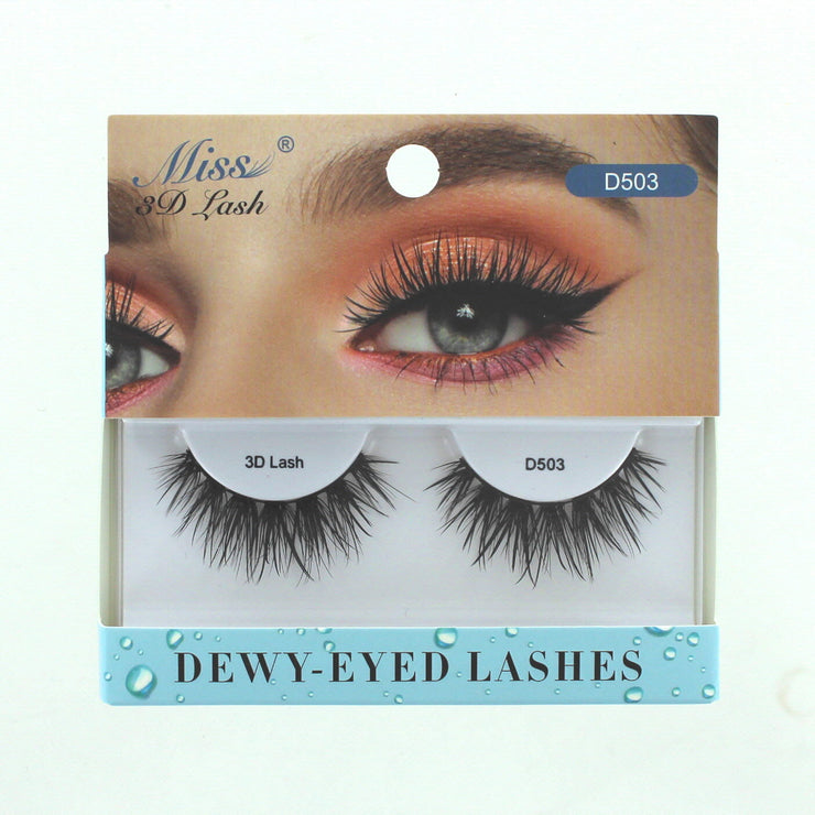 Miss Lashes 3D Dewy-Eyed Lashes - D503