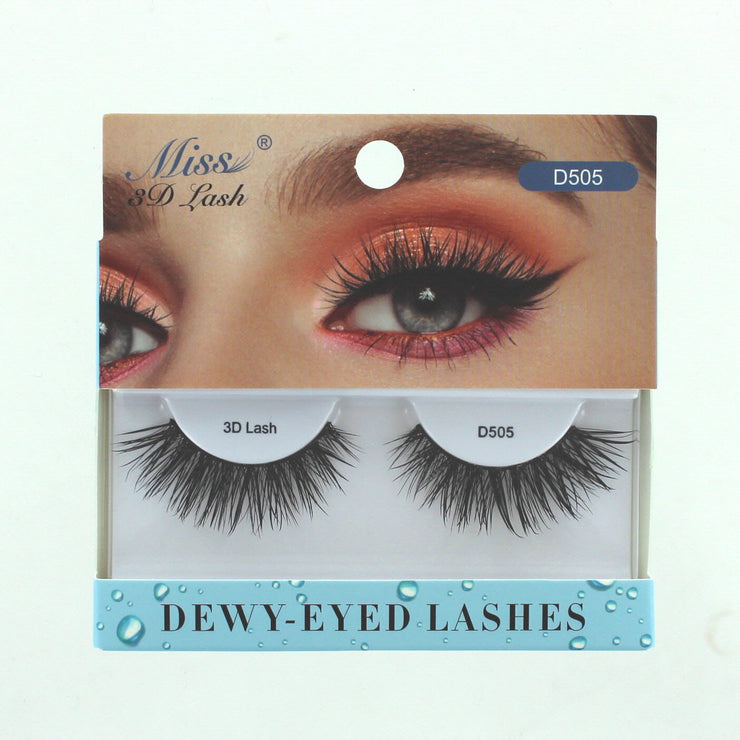 Miss Lashes 3D Dewy-Eyed Lashes - D505